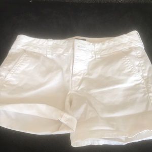 Summer white shorts!!